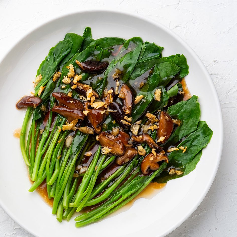Shiitake mit broccoli